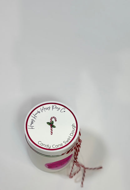 Candy Cane Swirl Dough