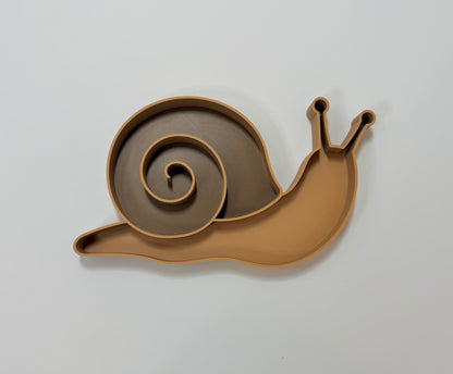 Garden Snail Sensory Play Tray