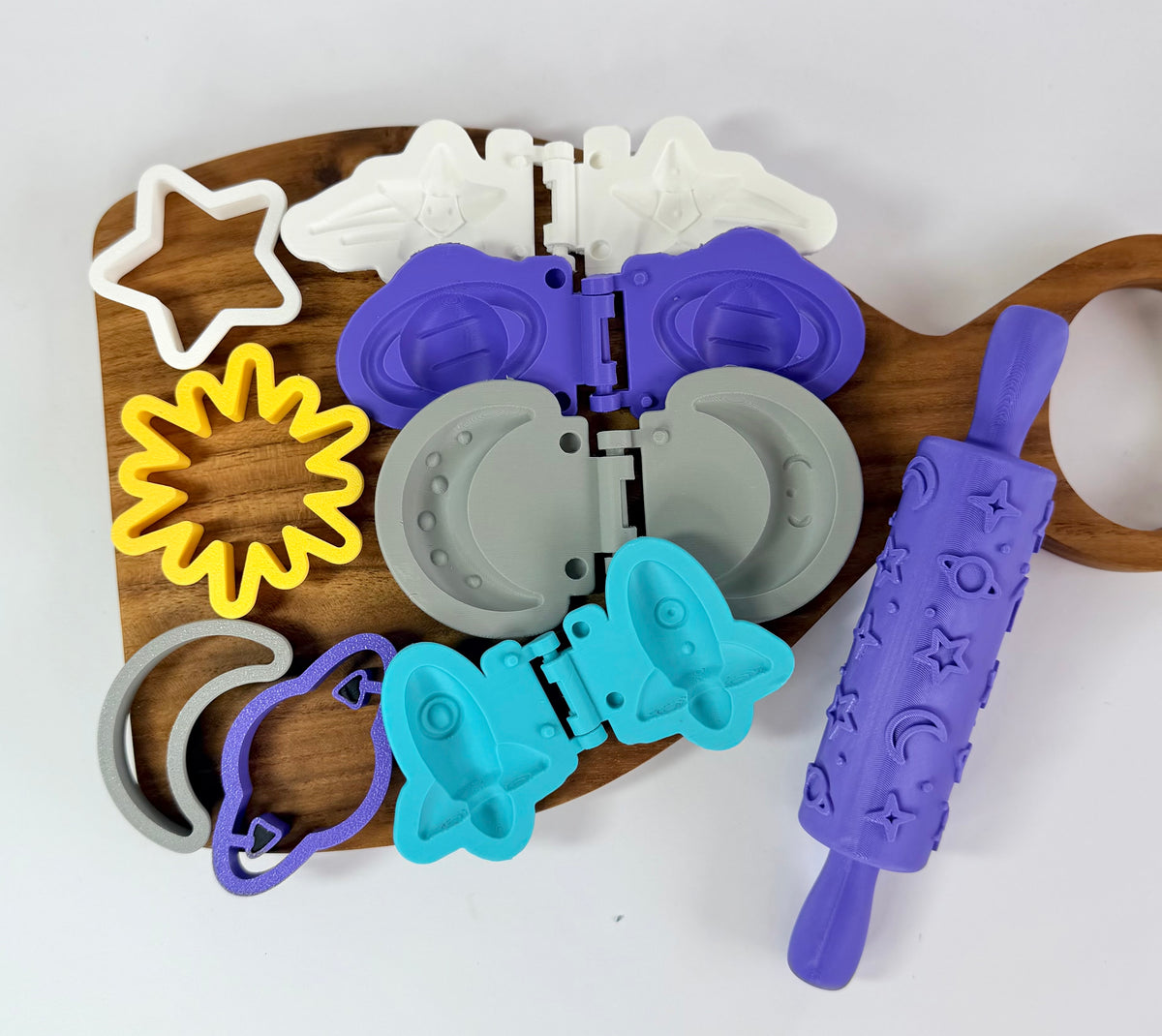 Space Playdough Tools Set