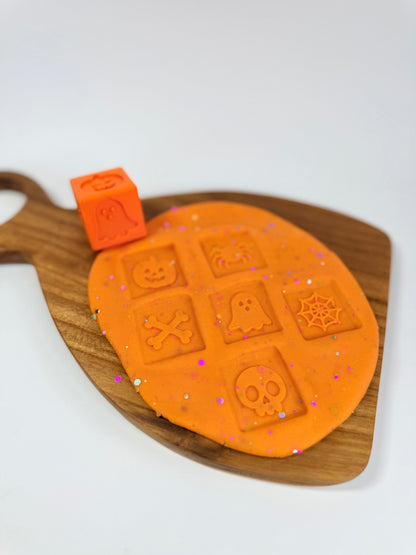 Spooky Icons Stamp Cube