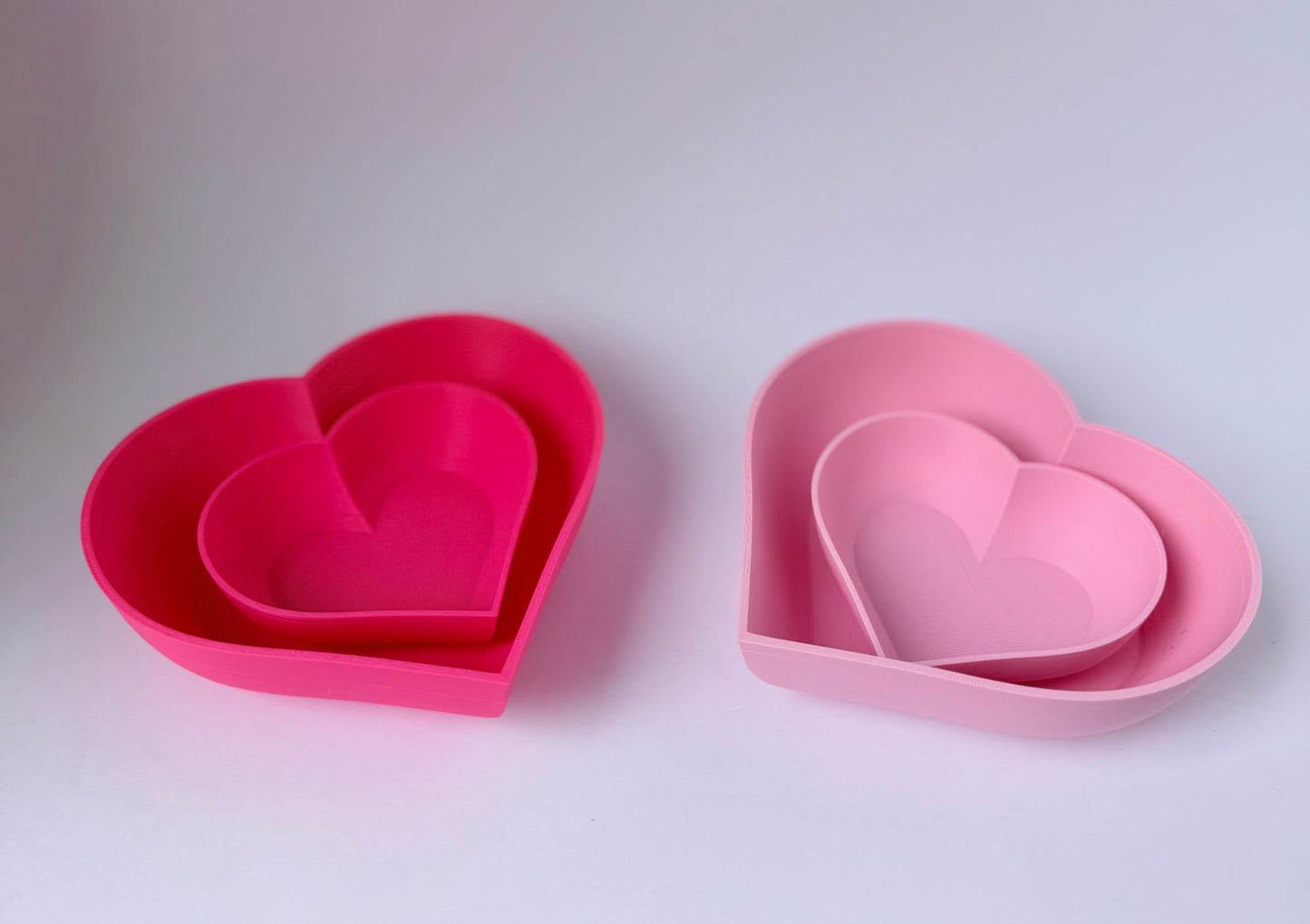 Nested Heart Tray Duo
