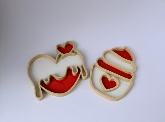 Sweet Drizzle Tray Duo