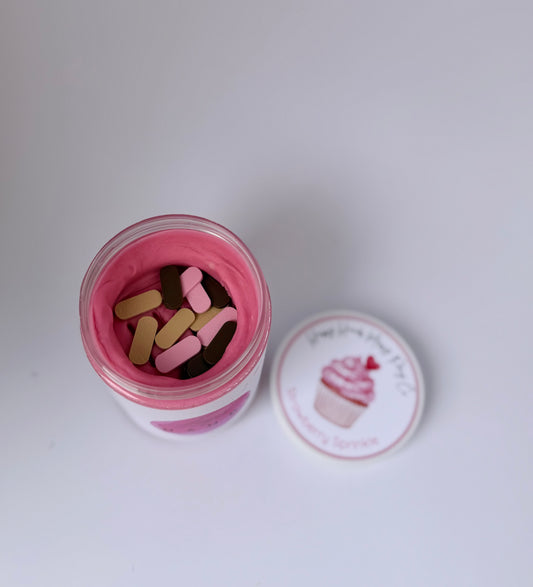 Strawberry Sprinkle Dough