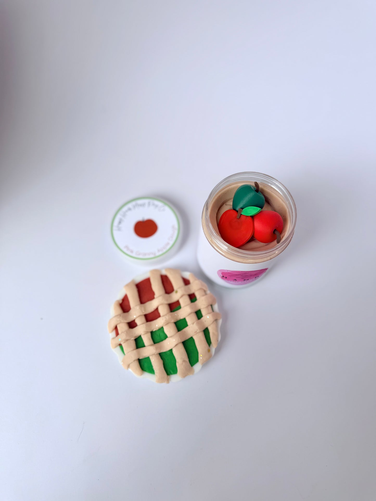 Pink Granny Apple Dough