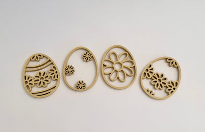 Easter Bloom Egg Stamp Set (Set of 4)