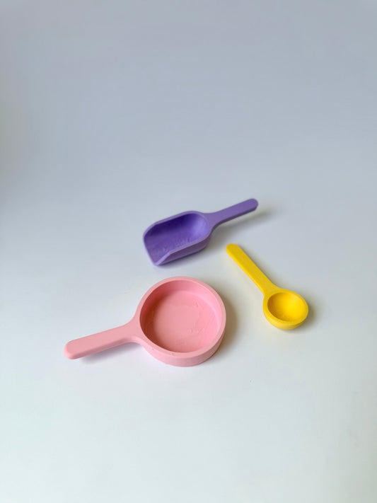 Pastel Sensory Scoops (Set of 3)