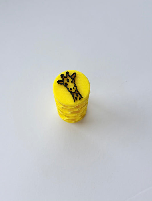 Giraffe Dough Stamp