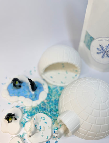 Snowy Ice Floes