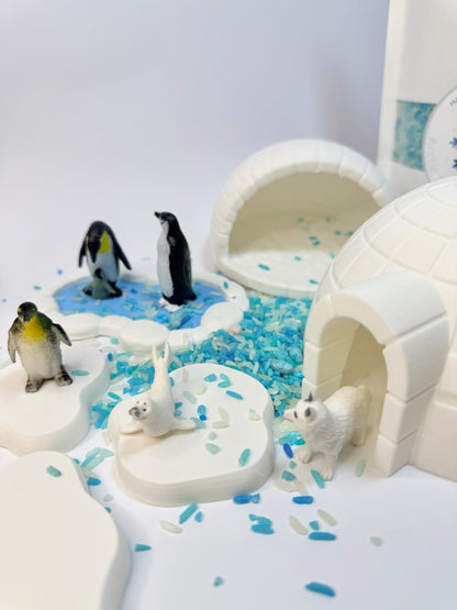 Icy Pond Play Tray