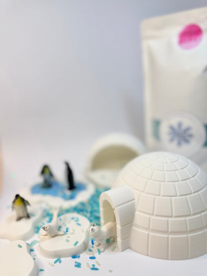 Arctic Snowfall Sensory Base