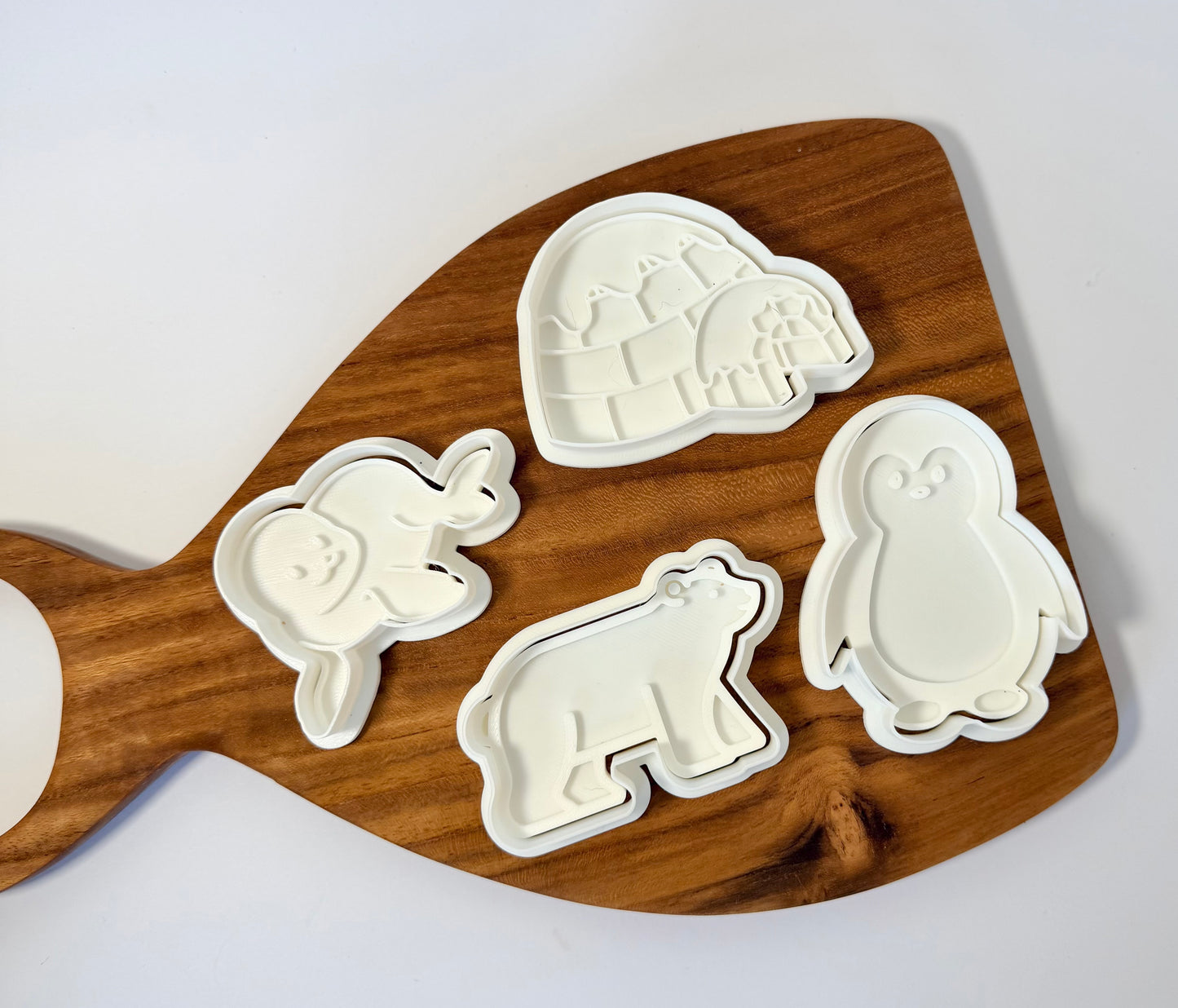 Arctic Friends Playdough Cutter Set