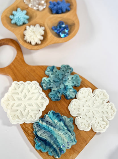 Snowflake Dough Cutter Duo