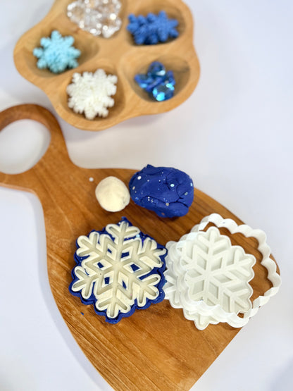 Snowflake Dough Cutter Duo