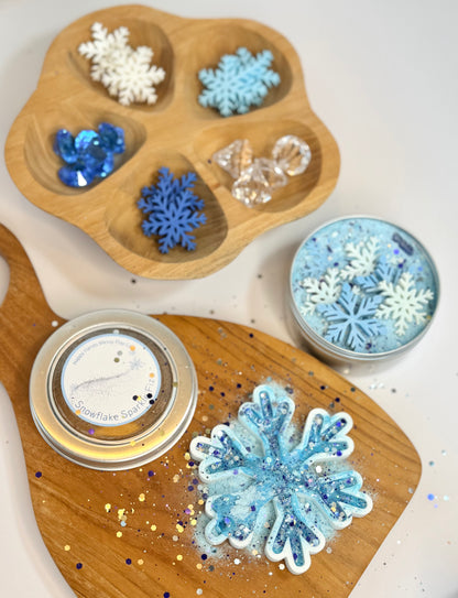 Snowflake Mini Play Tray