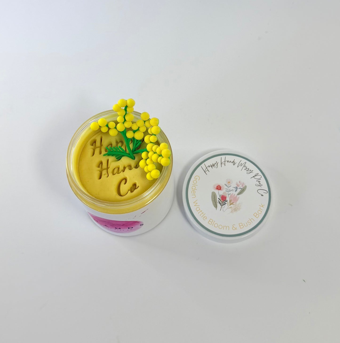 Golden Wattle Bloom Playdough