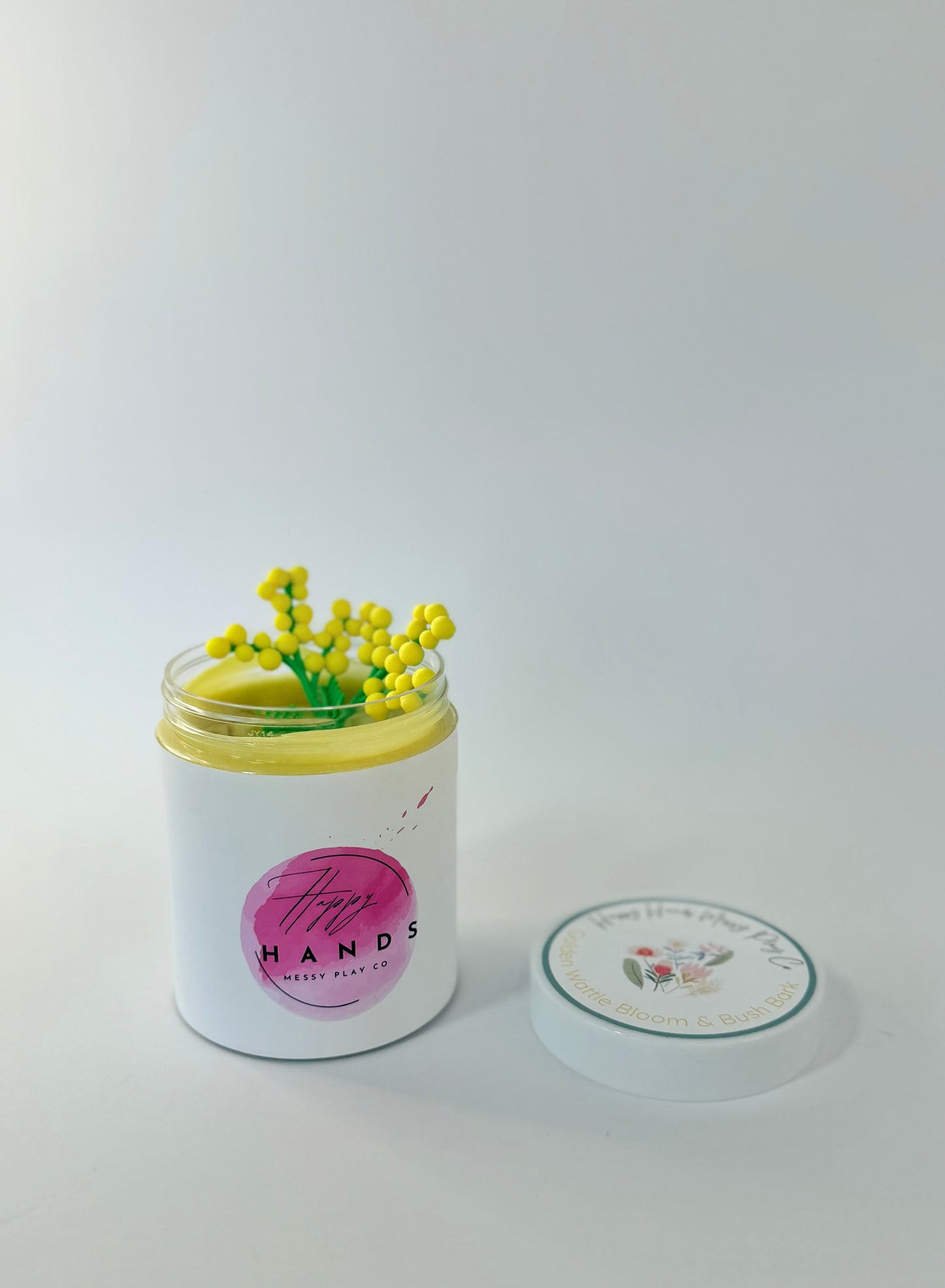 Golden Wattle Bloom Playdough