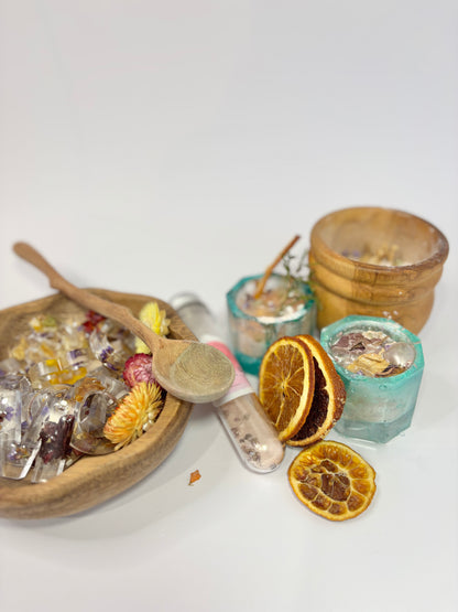 Floral Resin Alphabet & Number Set