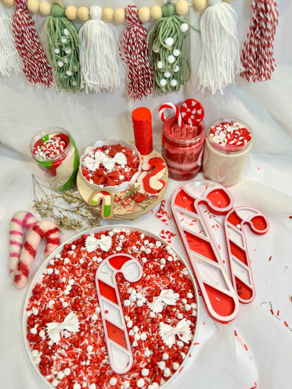Candy Cane Stripe Tray