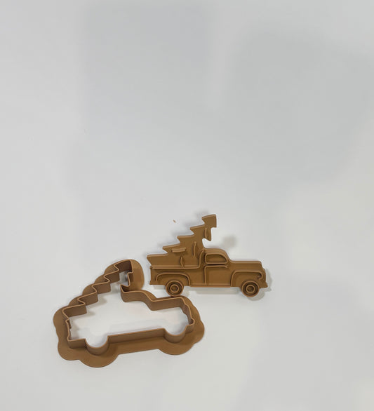 Christmas Tree Truck Cutter Duo