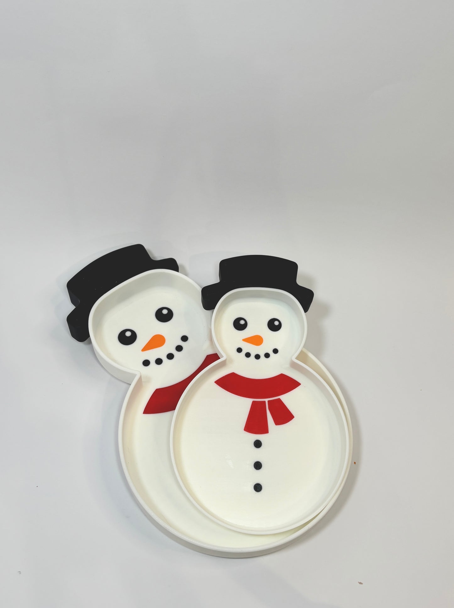 Snowman Play Tray