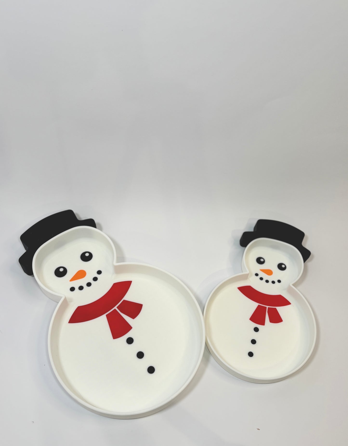 Snowman Play Tray
