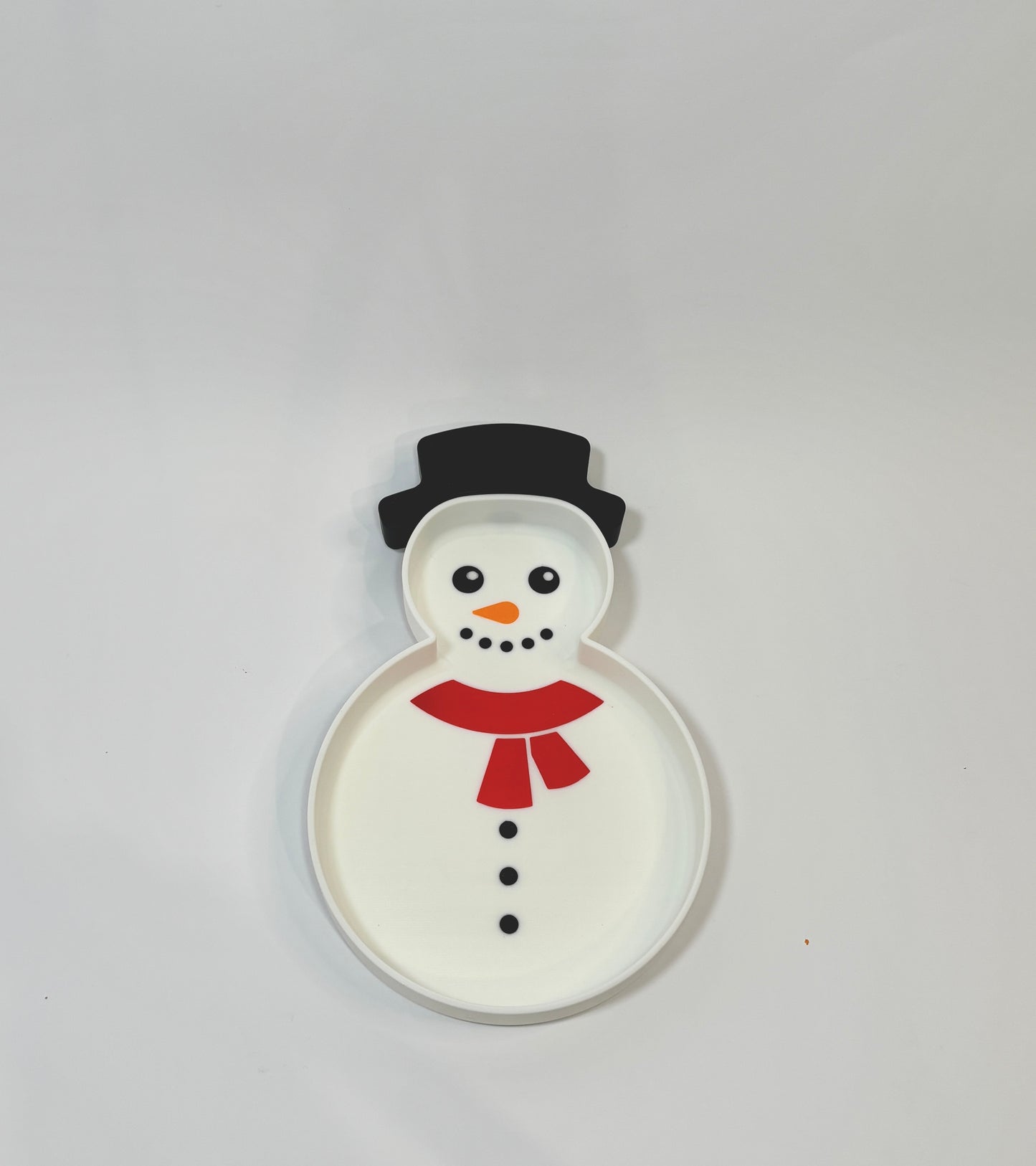 Snowman Play Tray