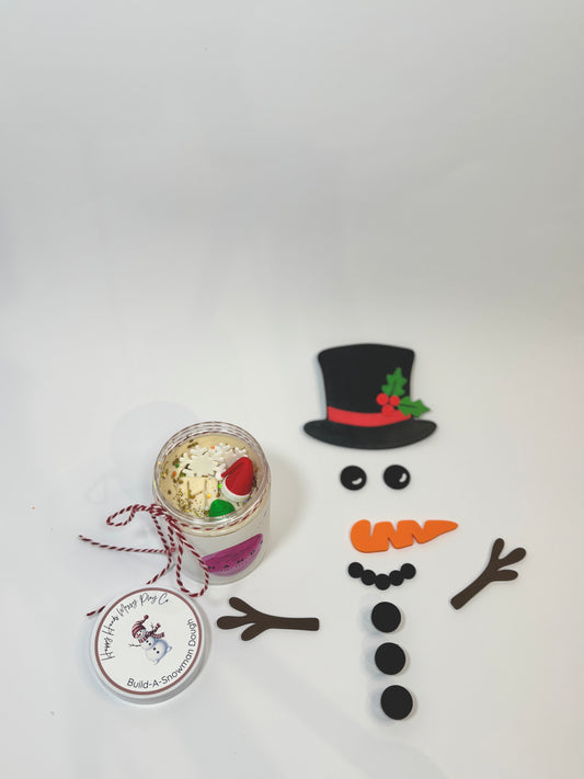 Build-A-Snowman Dough Set (Pieces Only)