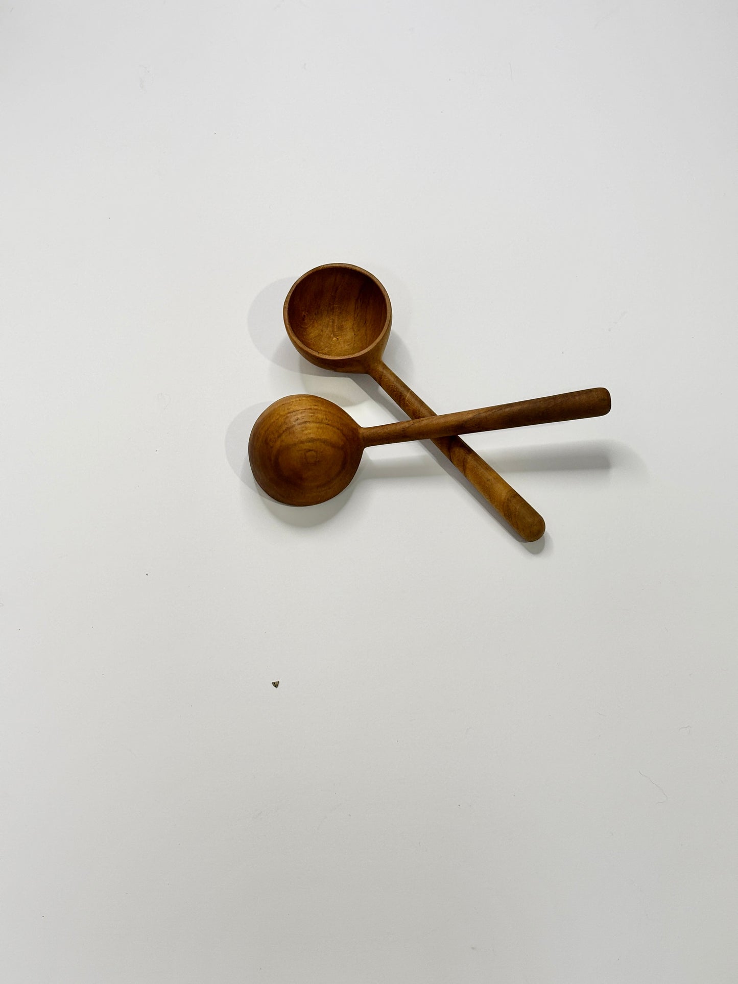 Papoose Teak Full Moon Scoop Spoons