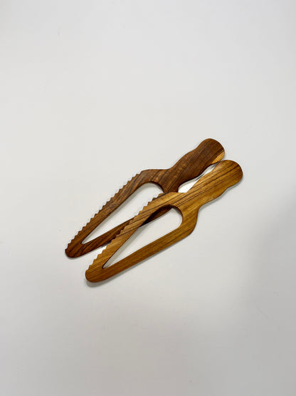 Papoose Teak Clay Cutter- Set of 2